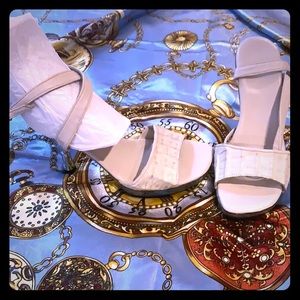 Crocodile high heels